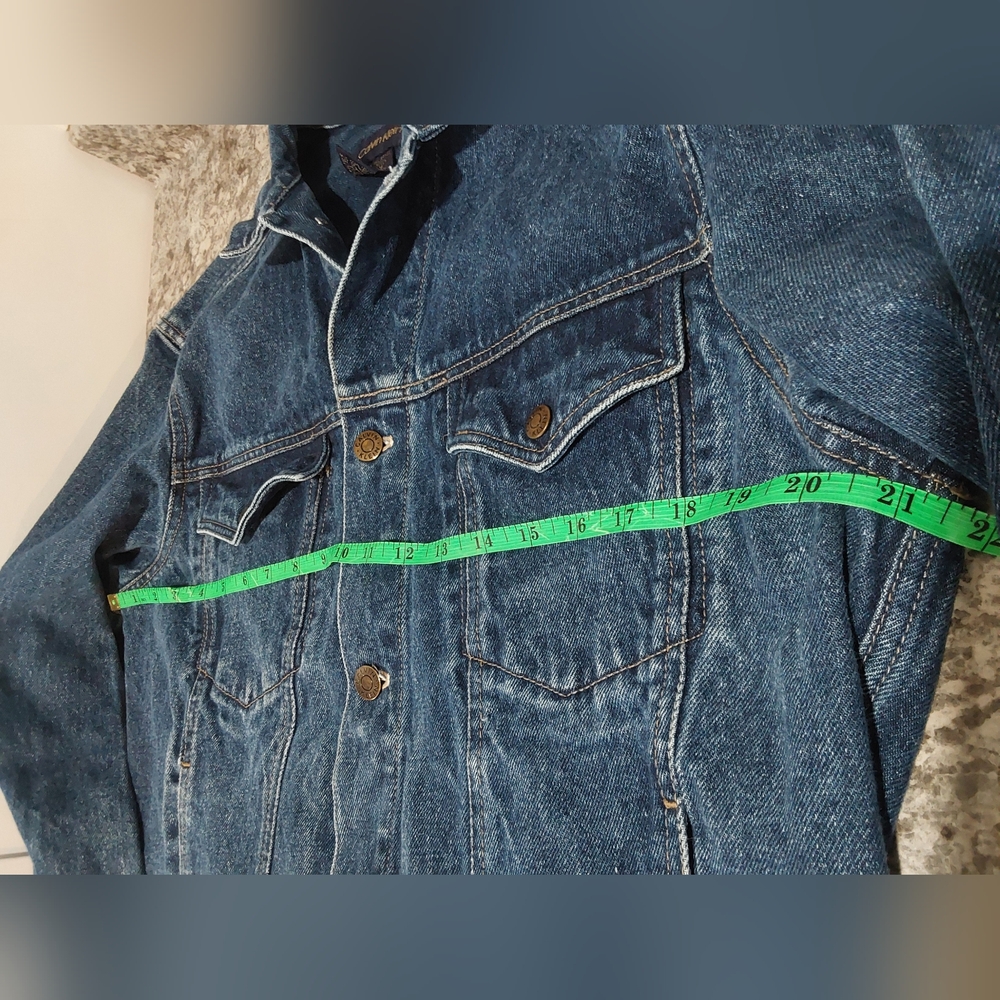 Calvin Klein Classic Blue Denim Jacket M - Picture 6 of 10
